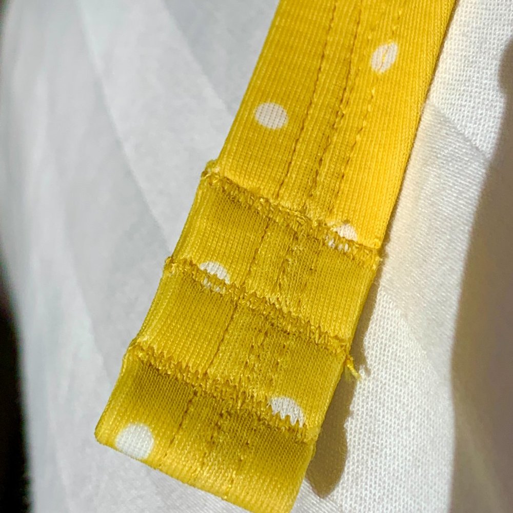 Aerie Yellow Polka Dot Bikini Top - Picture 8 of 10